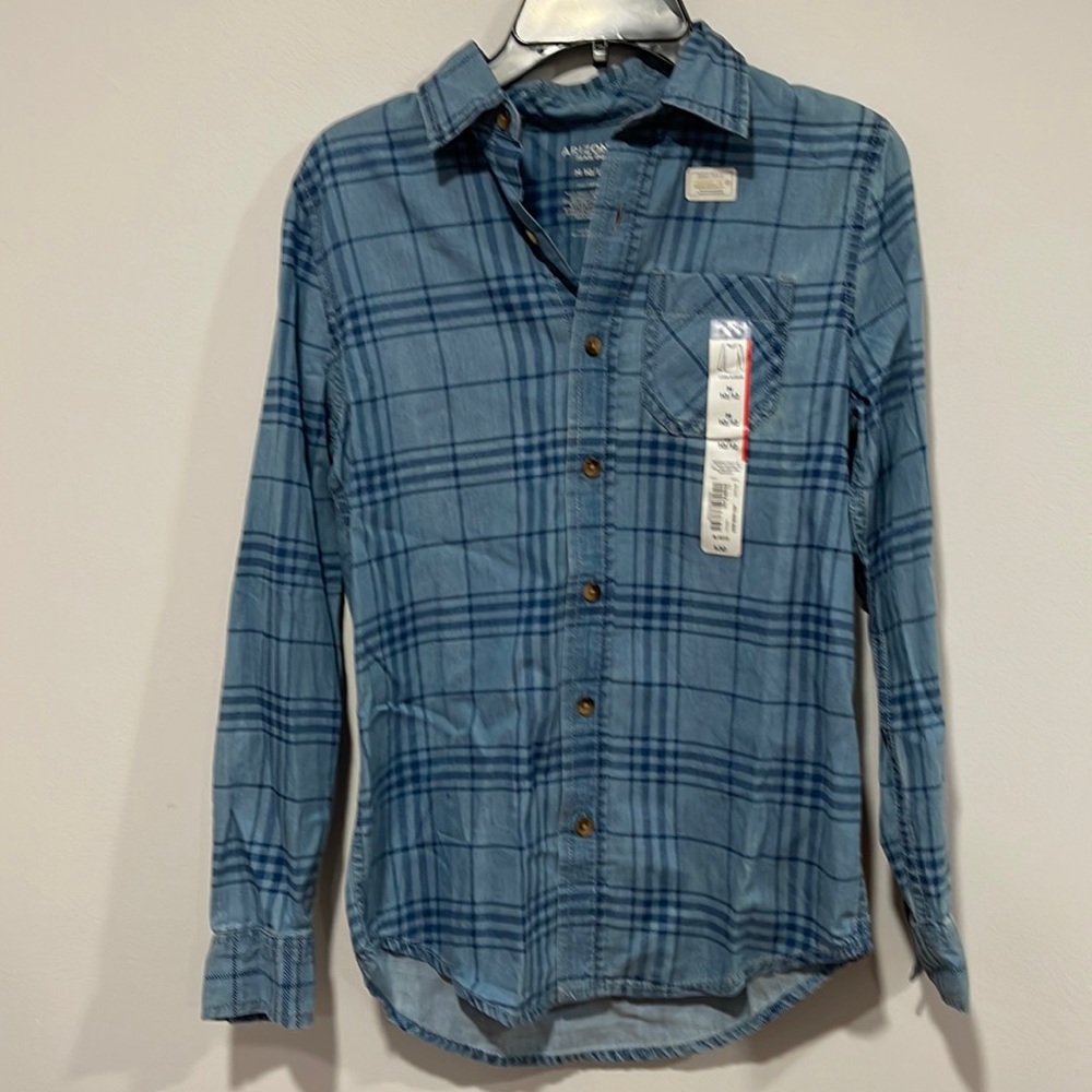 Arizona girls button up shirt